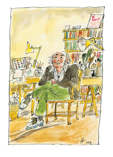 Sir Quentin Blake, l'illustrateur—frontière
